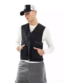 Черный жилет River Island