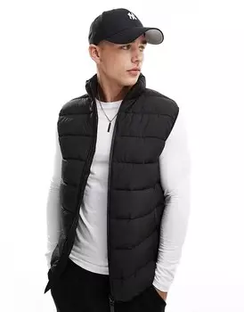 Черный жилет River Island