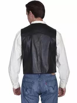 Черный жилет с лацканами Scully, черный