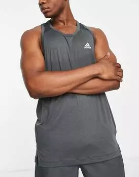 Черный жилет с логотипом adidas Training Train 365