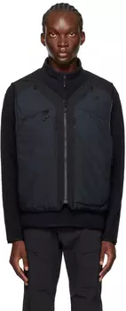 Черный жилет со вставками Goldwin