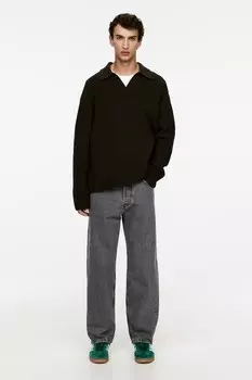 Чертовски широкие джинсы Arket, серый