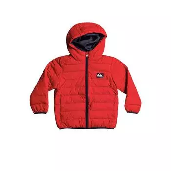 Чешуйчатая детская зимняя туристическая куртка QUIKSILVER, цвет rot