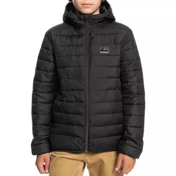 Чешуйчатая детская зимняя туристическая куртка QUIKSILVER, цвет schwarz