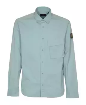 Чешуйчатая рубашка Belstaff, синий