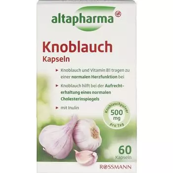 Чесночные капсулы altapharma, 31 g