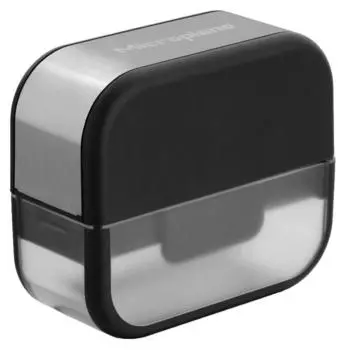 Чеснокодавилка Microplane, прозрачный/черный