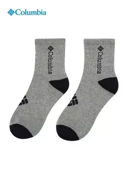 Четыре пары носков Columbia до середины икры, серый/белый
