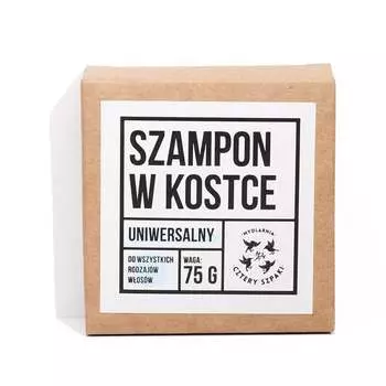 Четыре Скворца, Шампунь-кубик, 75 г, Cztery szpaki