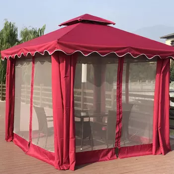 Четырехколонный павильон Jingdian Guangnian, римский тент, 46-метровый четырехколонный павильон без окна (цветовые примечания)