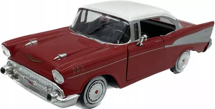 Chevrolet Bel Air 1957 1:24 Красный Motormax 73228