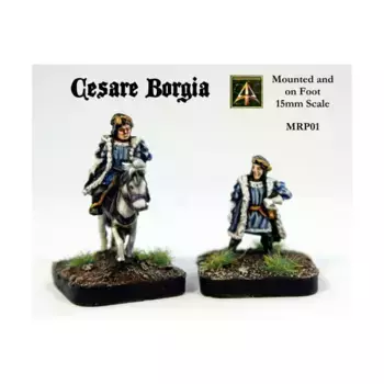 Чезаре Борджиа - Пешком и верхом, Altuos Historical Miniatures - Late 15th Century (15mm)