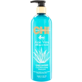 Chi Aloe Vera шампунь для кудрявых волос, 739 мл