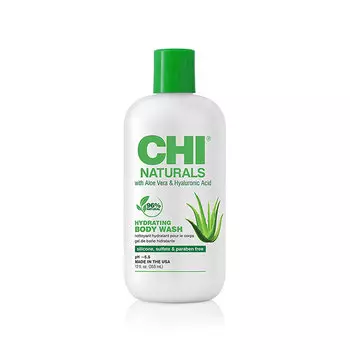 CHI Naturals Увлажняющий гель для душа, 355 мл