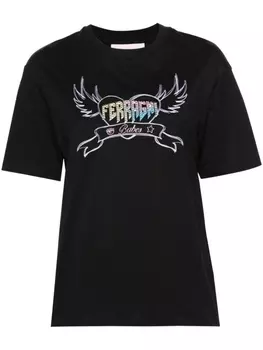 Chiara Ferragni футболка Punk, черный