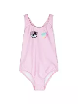 Chiara Ferragni купальник Eye Heart, розовый