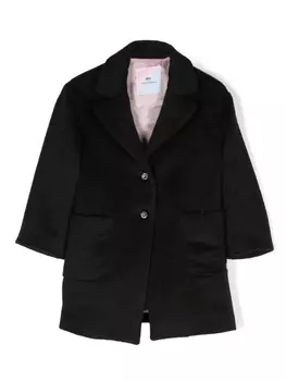 Chiara Ferragni однобортный блейзер с кристаллами, черный