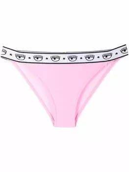 Chiara Ferragni плавки бикини Logomania, розовый