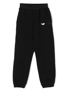 Chiara Ferragni спортивные брюки с логотипом, черный