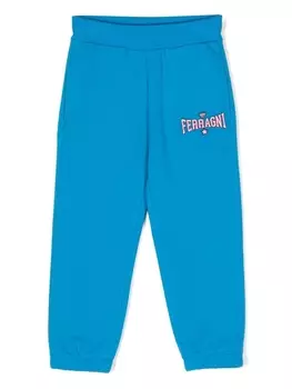 Chiara Ferragni спортивные брюки с логотипом, синий