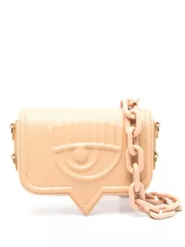 Chiara Ferragni сумка через плечо Eyelike, нейтральный цвет
