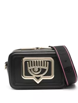 Chiara Ferragni сумка через плечо с декором Eyelike, черный