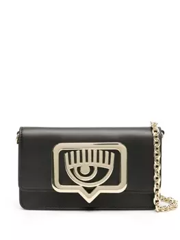 Chiara Ferragni сумка через плечо с декором Eyelike, черный