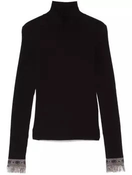 Chiara Ferragni свитер с логотипом Eyelike, черный