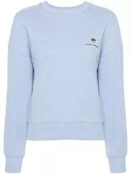 Chiara Ferragni толстовка с логотипом Eyelike, синий