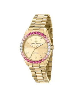 Chiara Watches Женские часы на каждый день R1953100501 со стальным и золотым ремешком Chiara Ferragni, золотой