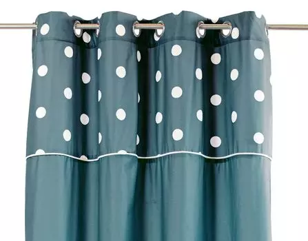 CHIC DOTS 140x270 бархатная штора с люверсами розовый CHIC HOME
