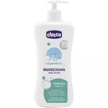 Chicco Baby Moments Нежный гель для душа без слез для детей 500 мл