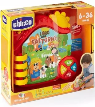 Chicco, двуязычная фермерская книга, польский/английский