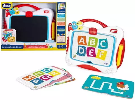 Chicco EDU4YOU Моя первая доска ПОЛЬСКИЙ ЯЗЫК - 9 КАРТОЧЕК 2+