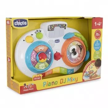 Chicco, интерактивная игрушка Piano DJ Mixi