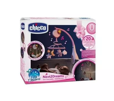 Chicco, карусель для кроватки Next2Dreams