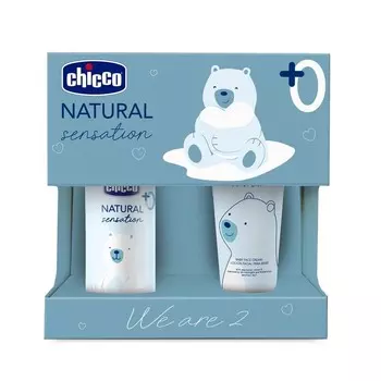Chicco, Natural Sensation We Are 2 Косметический набор, 2 шт