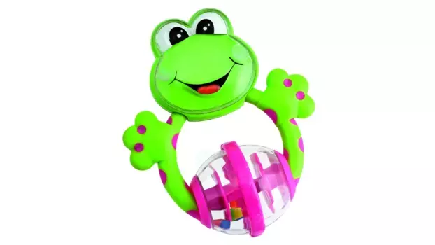 Chicco Забавная лягушка-погремушка