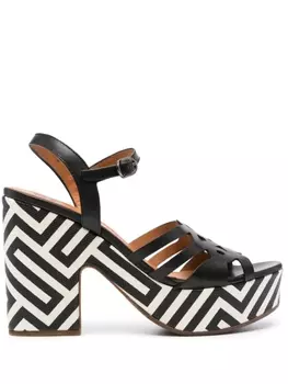 Chie Mihara босоножки Jelele на платформе, черный