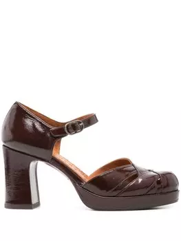 Chie Mihara туфли Demin 70мм, коричневый