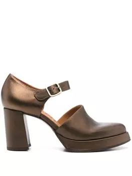 Chie Mihara туфли-туфли Facet 75 мм, золотистый