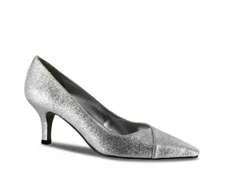 Chiffon Туфли Easy Street, Silver Metallic Glitter