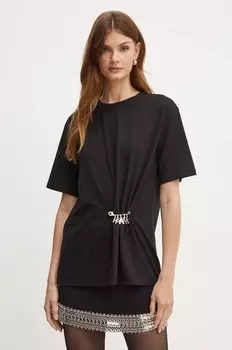ЧИКИ Футболка Silvian Heach, черный