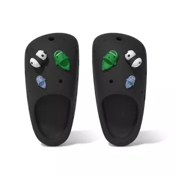 CHIKOKU Household Slippers, Маленький титановый черный