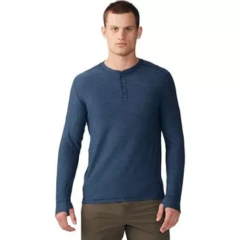 Чил экшен лонгслив Mountain Hardwear, цвет zinc heather