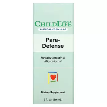 Childlife Clinicals, Para-Defense, здоровая кишечная микробиома, 59 мл (2 жидк. Унции)