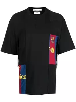 Children Of The Discordance футболка в технике пэчворк, черный