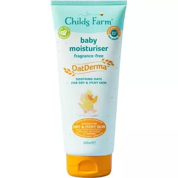 Childs Farm OatDerma Baby Moisturizer 200 мл Подходит для новорожденных с сухой зудящей кожей, склонной к экземе