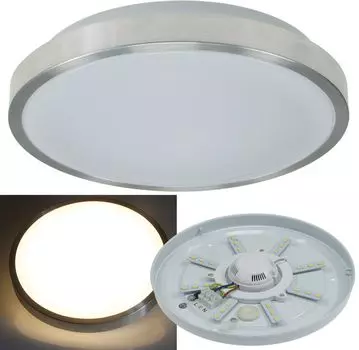 ChiliTec Светодиодный потолочный светильник Acronica 12 Вт 26 см, 12 Вт, 700 лм, 3000 К, IP44, белый