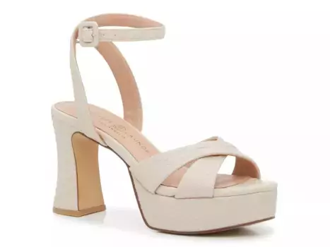 Chinese Laundry Китайская прачечная Thorie Sandal, Bone Croc Print Synthetic